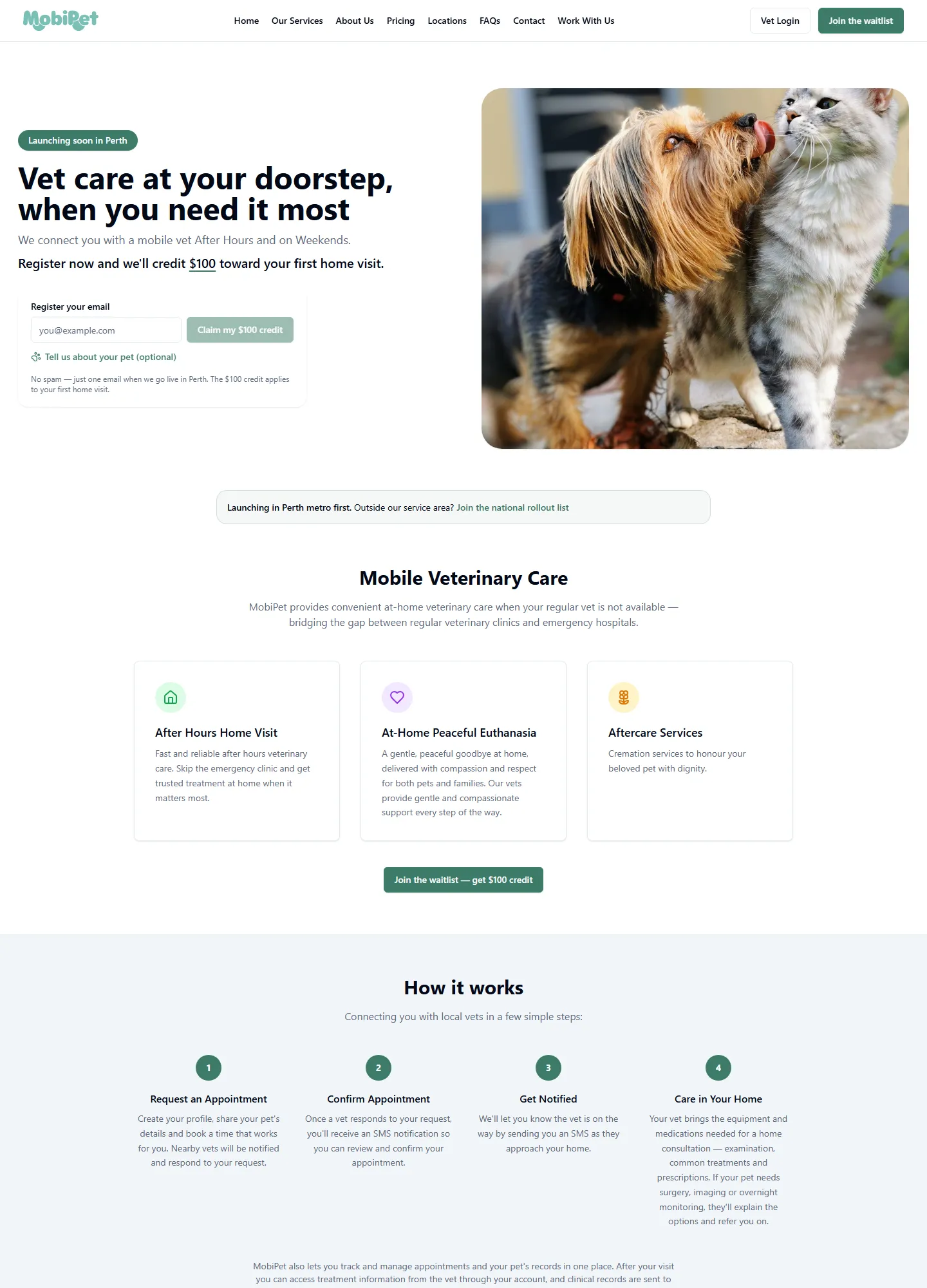MobiPet screenshot
