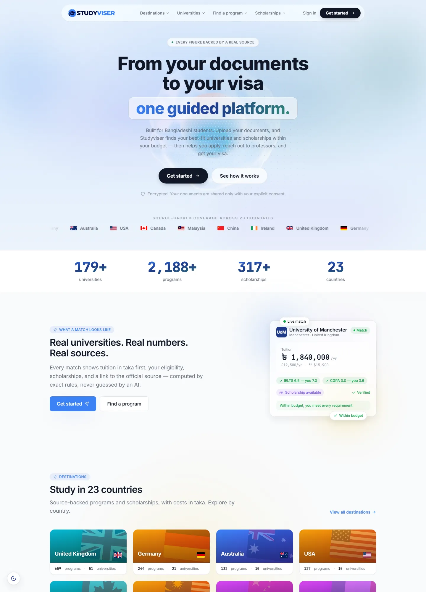 Studyviser screenshot